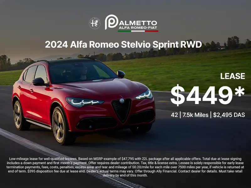 2024 ALFA ROMEO STELVIO SPRINT RWD